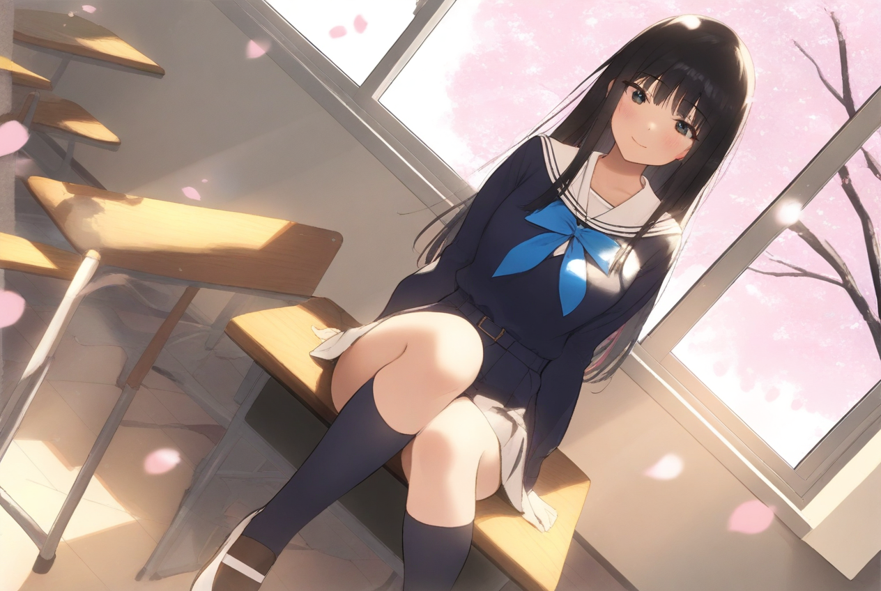 07 illustrious_school_girl