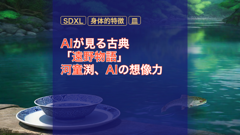 AIが見る古典「遠野物語」河童渕、AIの想像力 — 遠野物語, 河童, AI
